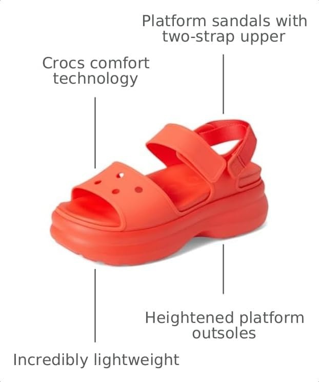image:imageCrocs Womens Soho Y Strap SandalsStarfish