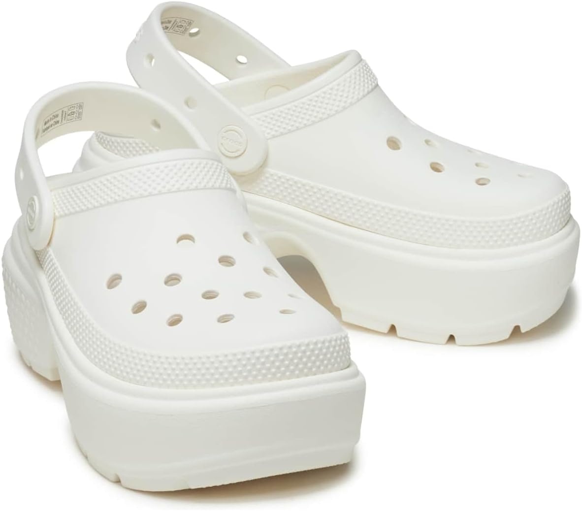 image:imageCrocs Womens Stomp Clog Slipon ShoesChalk