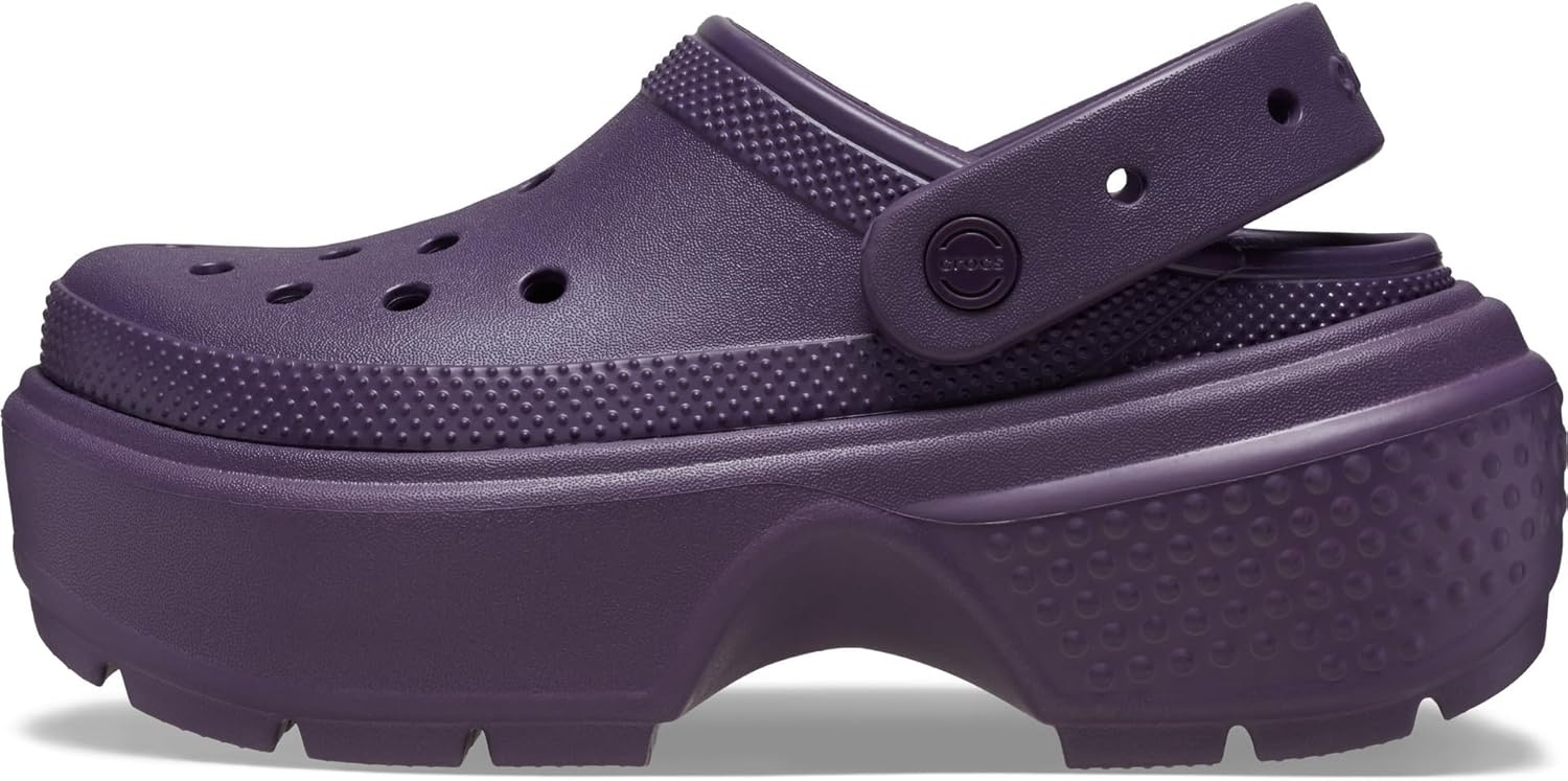 image:imageCrocs Womens Stomp Clog Slipon ShoesDark Iris