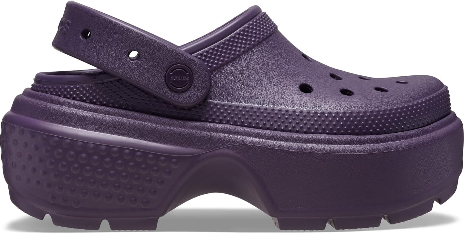 image:imageCrocs Womens Stomp Clog Slipon ShoesDark Iris