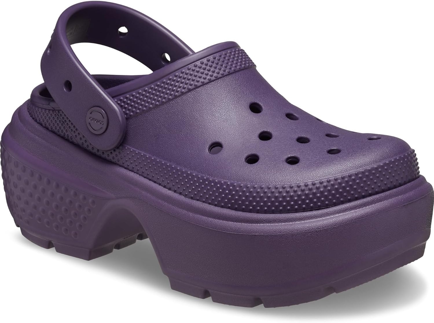image:imageCrocs Womens Stomp Clog Slipon ShoesDark Iris