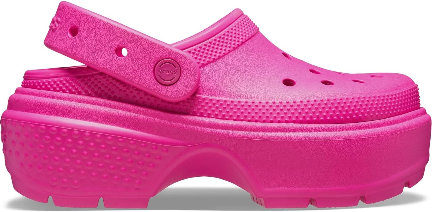 image:imageCrocs Womens Stomp Clog Slipon ShoesPink Crush