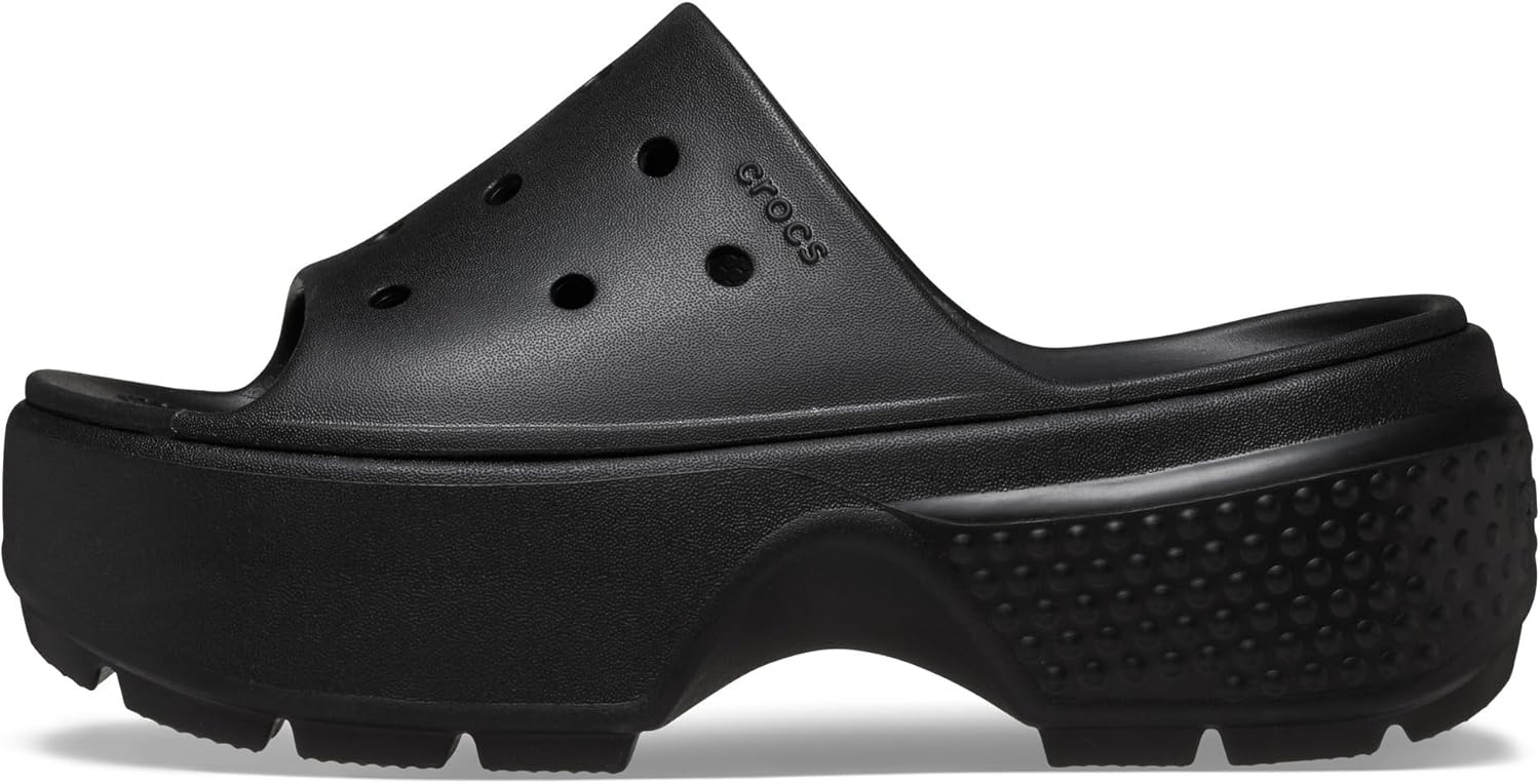 image:imageCrocs Womens Stomp SlidesBlack