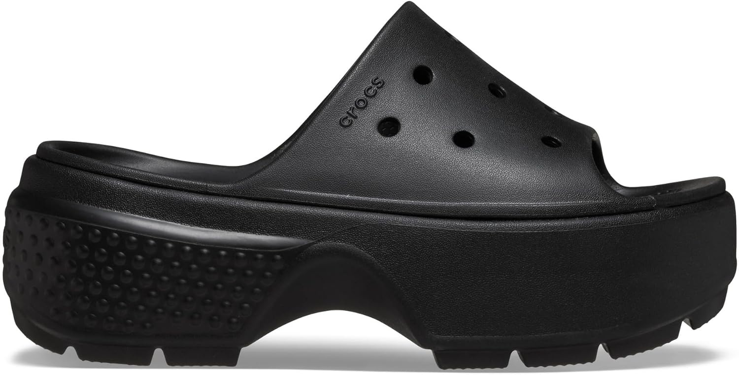 image:imageCrocs Womens Stomp SlidesBlack
