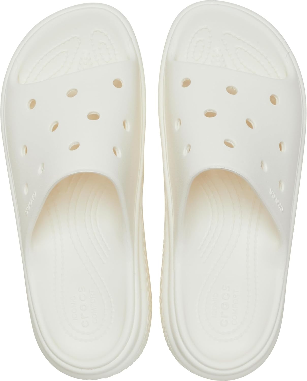 image:imageCrocs Womens Stomp SlidesChalk
