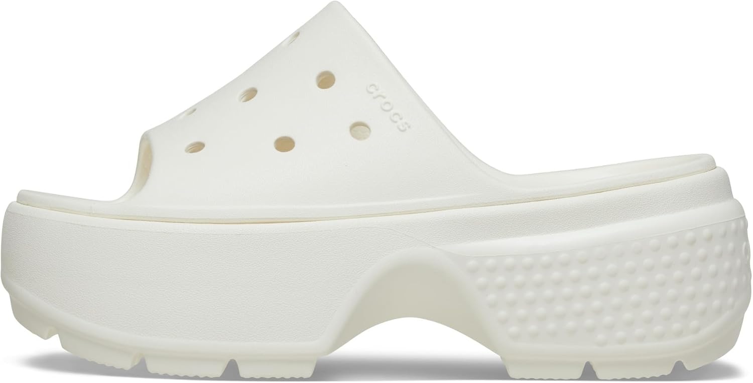image:imageCrocs Womens Stomp SlidesChalk