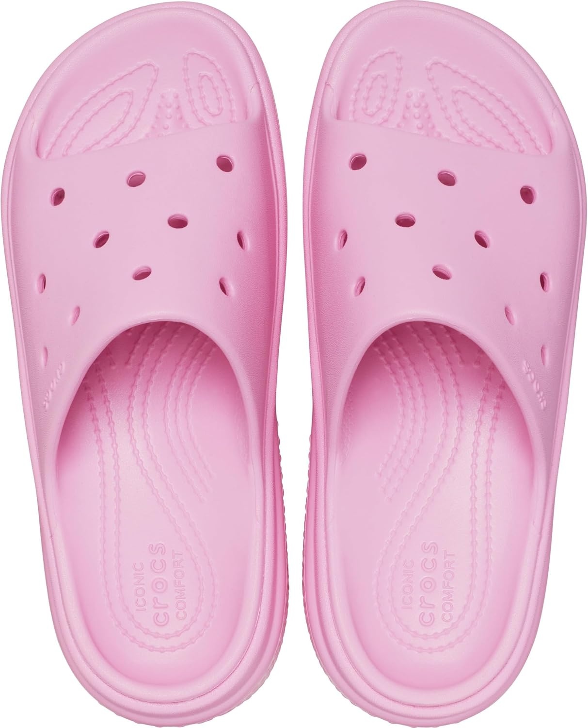 image:imageCrocs Womens Stomp SlidesPink Tweed