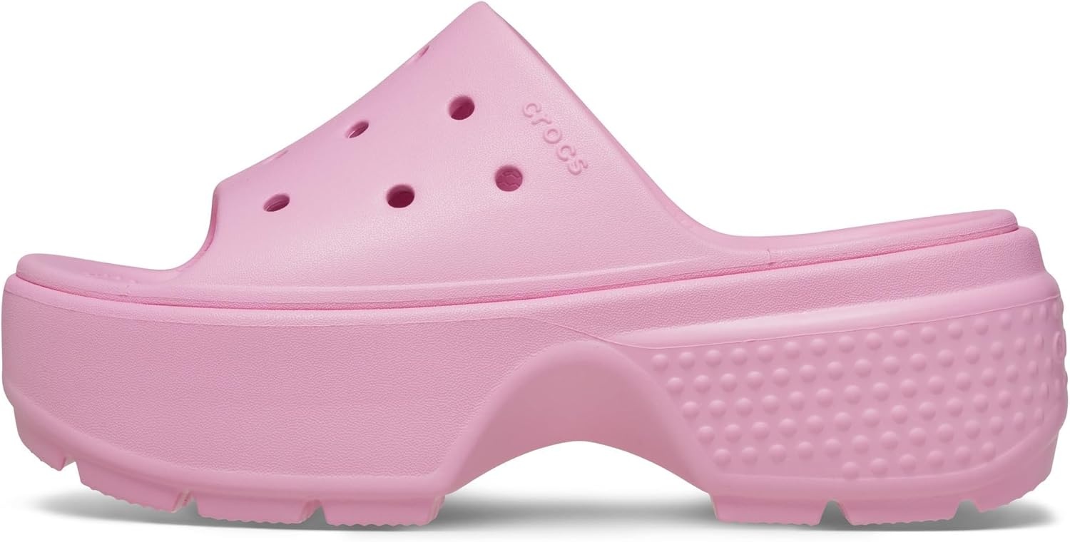 image:imageCrocs Womens Stomp SlidesPink Tweed