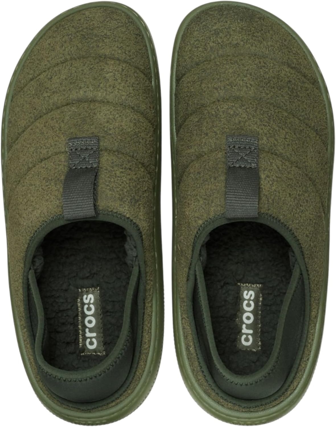 image:imageCrocs unisexadult Classic Puff MocArmy Green Suede