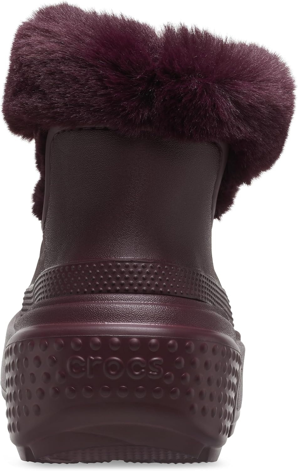 image:imageCrocs unisexadult Stomp Lined Shorty BootsDark Cherry