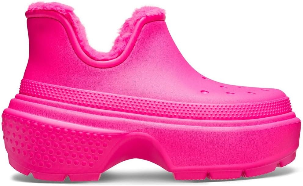 image:imageCrocs unisexadult Stomp Lined Shorty BootsPink Crush