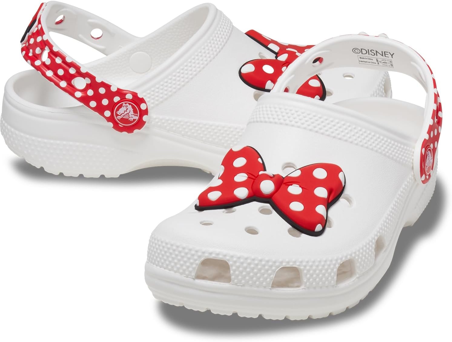 image:imageDisney Mickey Mouse and Minnie Mouse ClogsWhiteRed