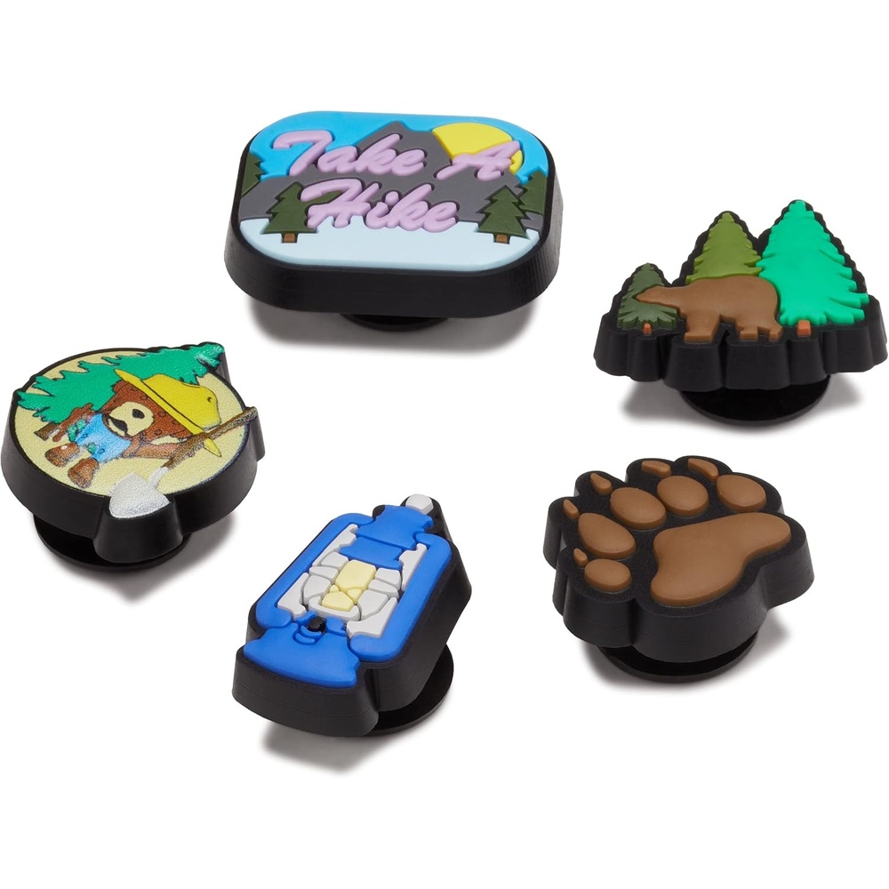 image:imageCrocs 5Pack Nature Shoe Charms Jibbitz Take A Hike One Size