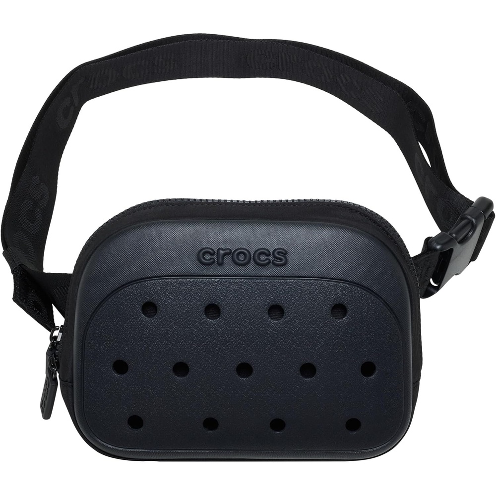 image:imageCrocs Classic Belt Waist Bag Customizable Fanny Pack Personalize with Jibbitz Charms Pond One SizeBlack