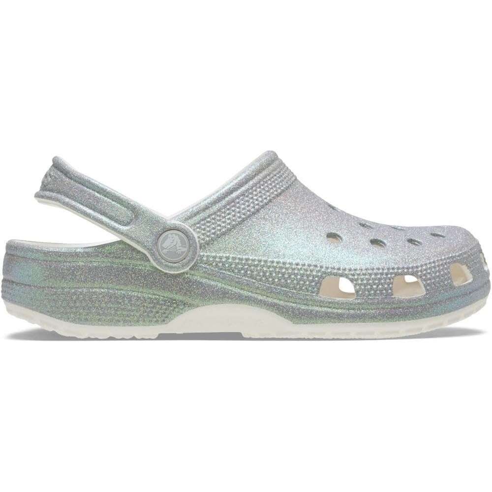image:imageCrocs Classic Clogs GlitterIridescent White