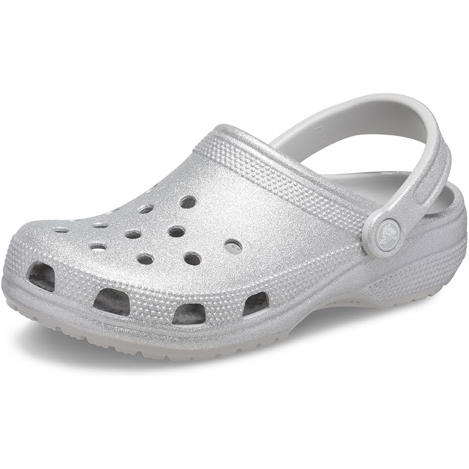 image:imageCrocs Classic Clogs GlitterSilver Glitter