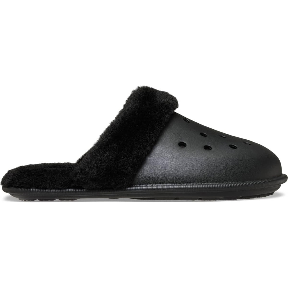 image:imageCrocs Classic Fuzz ScuffBlack