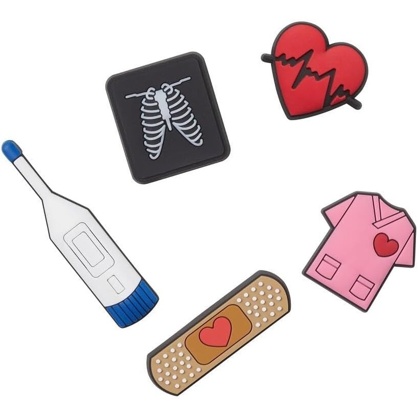 image:imageCrocs Jibbitz 5Pack Occupation Shoe Charms JibbitzMedical