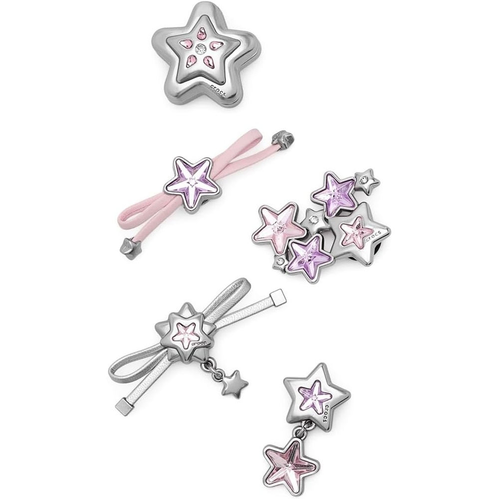 image:imageCrocs Jibbitz Bling amp Jewelry Shoe Charm PacksStars and Bows