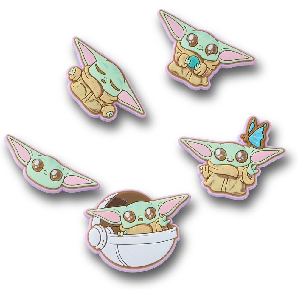 image:imageCrocs Jibbitz Disney Star Wars Shoe Charm Packs Grogu 5Pack