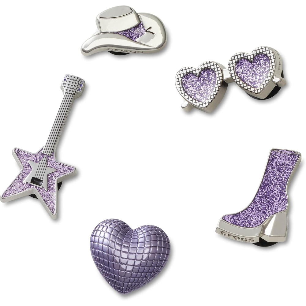 image:imageCrocs Jibbitz Girls Favorites Shoe Charm PacksHeart Country Concerts