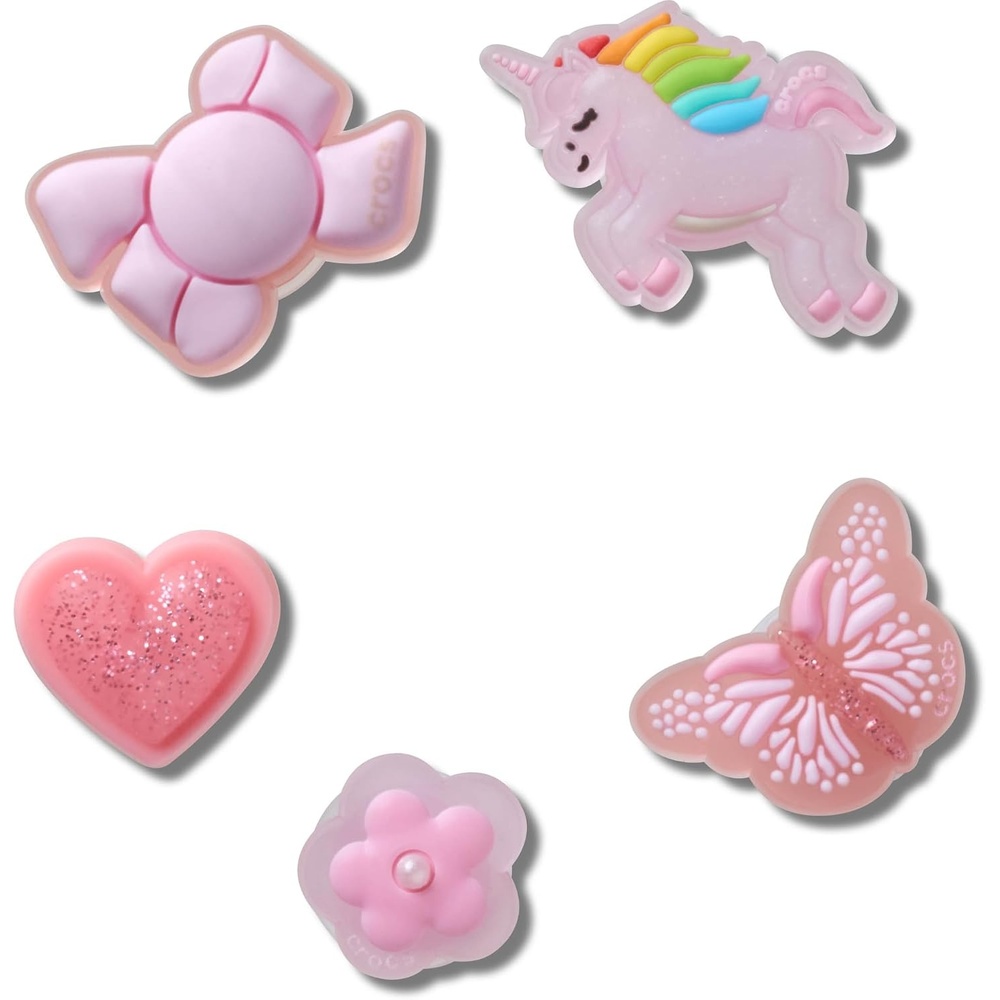 image:imageCrocs Jibbitz Girls Favorites Shoe Charm PacksTiny Girls Favorites