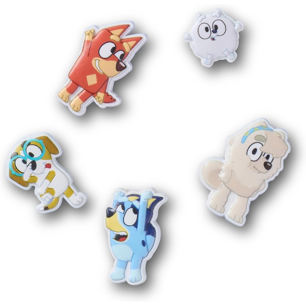 image:imageCrocs Jibbitz Kids Characters Shoe Charm PacksBluey Multi