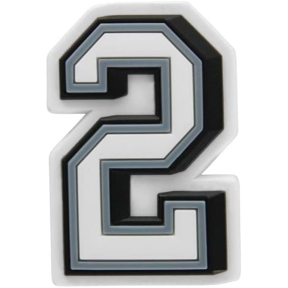 image:imageCrocs Jibbitz Number amp Symbols Shoe CharmsNumber 2