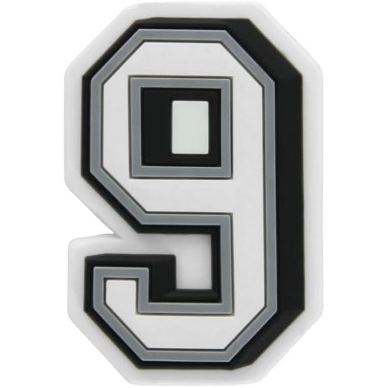 image:imageCrocs Jibbitz Number amp Symbols Shoe CharmsNumber 9