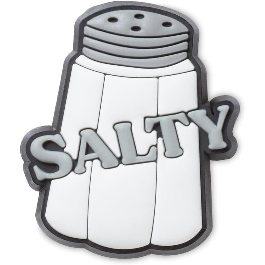image:imageCrocs Jibbitz Sayings Shoe Charms  Jibbitz Salty one size