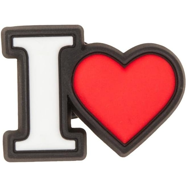image:imageCrocs Jibbitz Sayings Shoe Charms  Jibbitz for Crocs I Heart Small