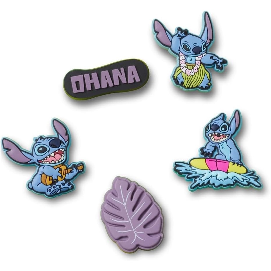 image:imageCrocs Jibbitz Shoe Charms Lilo amp Stitch Disney 5 Pack