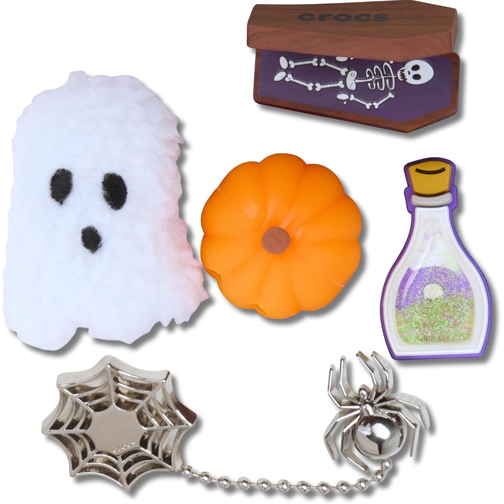 image:imageCrocs Jibbitz Spooky Halloween Shoe Charms Spooky Halloween 5Pack