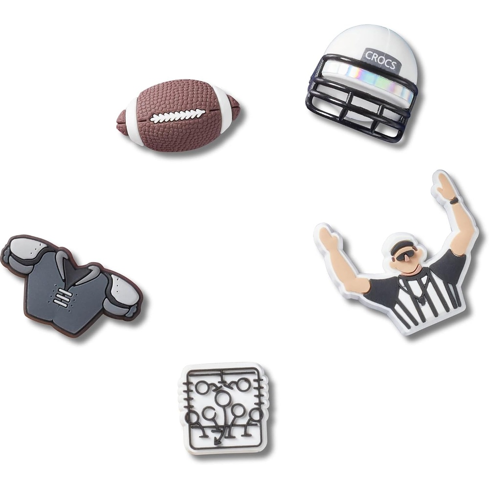 image:imageCrocs Jibbitz Sports amp Outdoor Shoe Charm PacksFootball Team