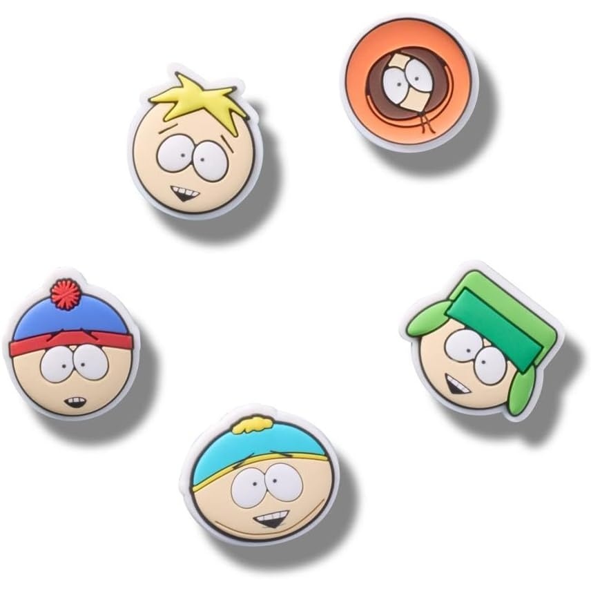image:imageCrocs Jibbitz TV and Movie Shoe Charm PacksSouth Park