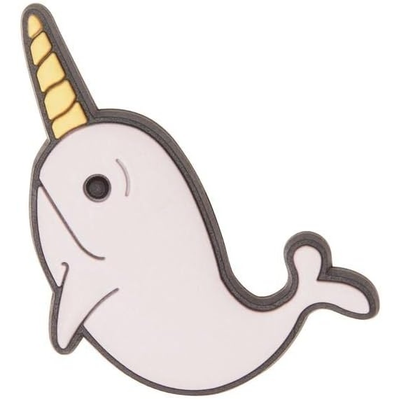 image:imageCrocs Jibbitz Unicorn amp Friends Shoe Charms Jibbitz for Crocs Narwhal Small