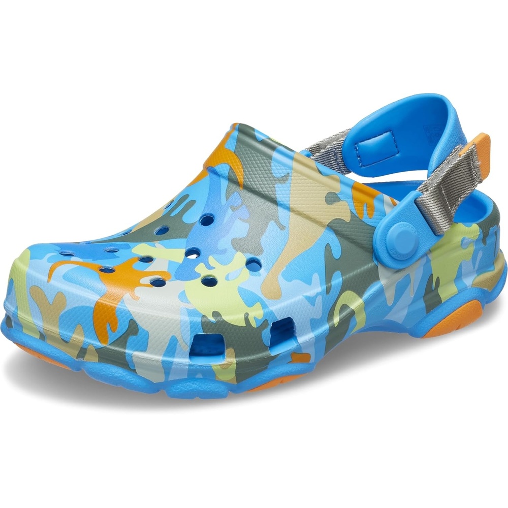image:imageCrocs Kids Classic AllTerrain ClogsOceanMulti