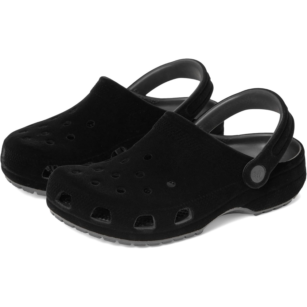 image:imageCrocs Kids Classic Clog Little KidBig KidToddlerBlack Velvet