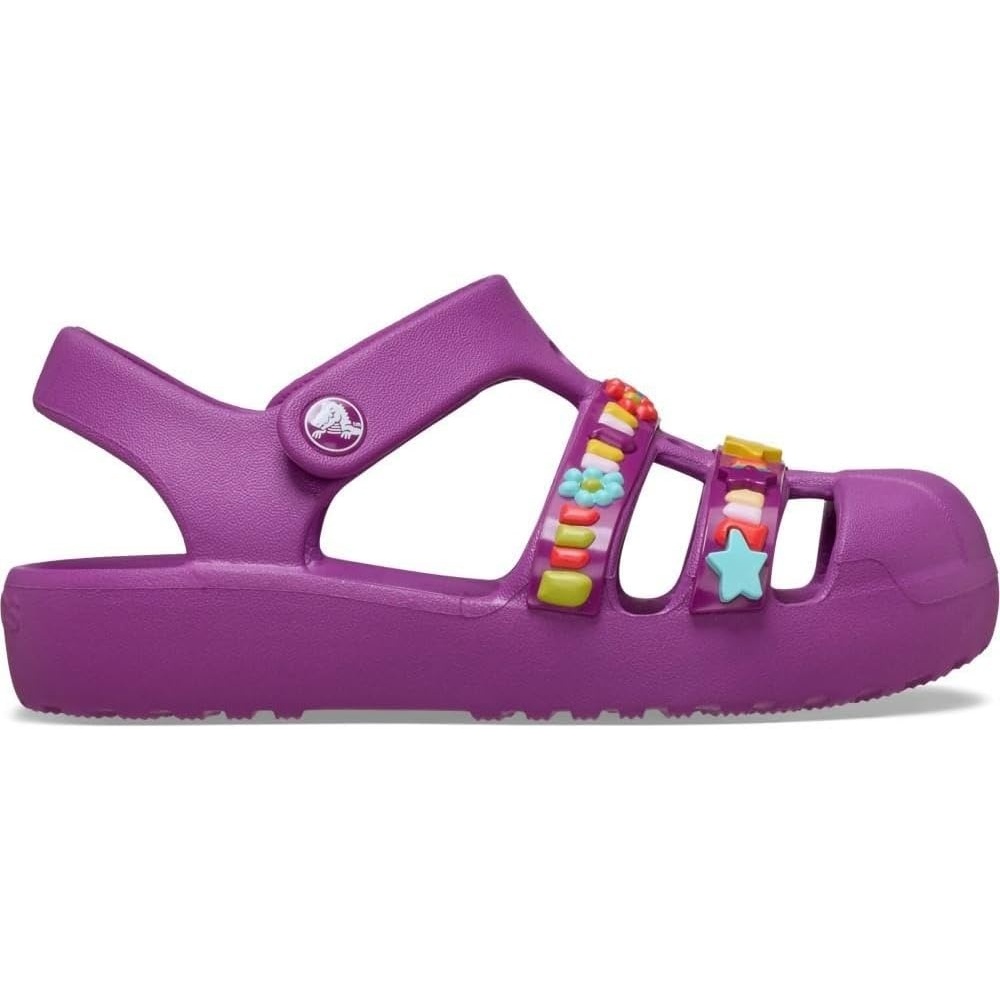 image:imageCrocs Kids Classic Fisherman SandalsGrapeberry