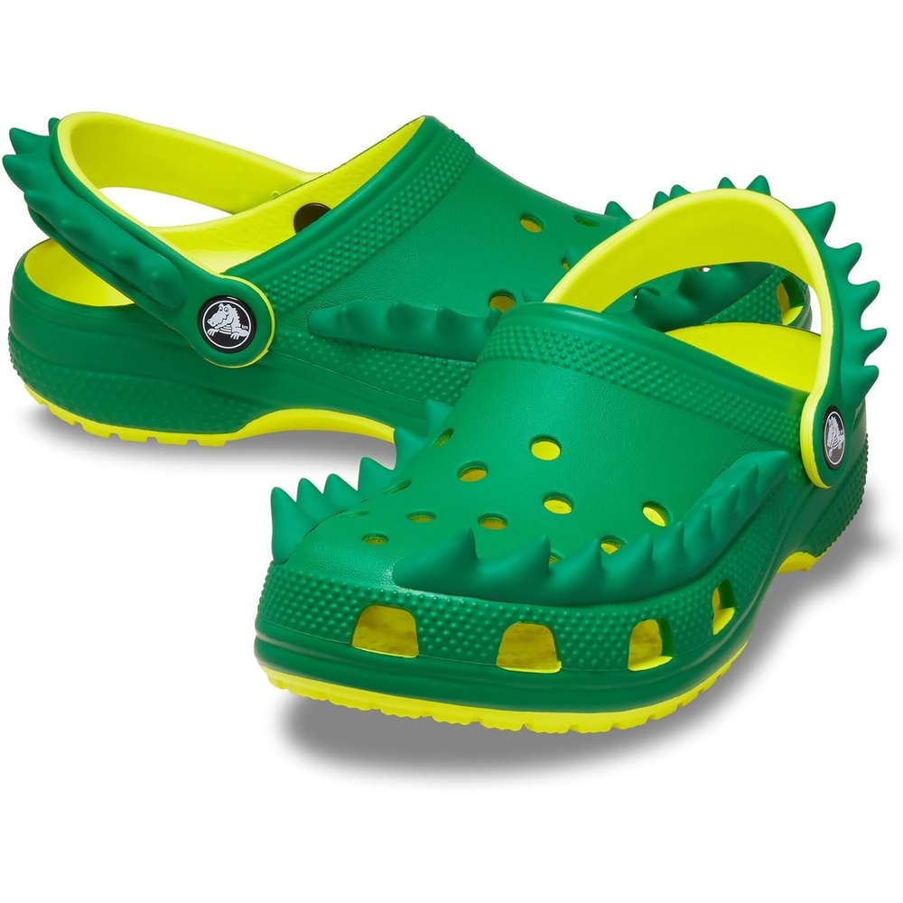 image:imageCrocs Kids Classic I AM ClogsAcidityGreen Ivy