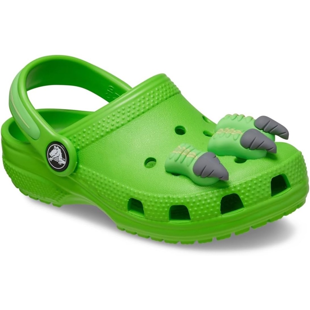image:imageCrocs Kids Classic I AM ClogsGreen SlimeDinosaur