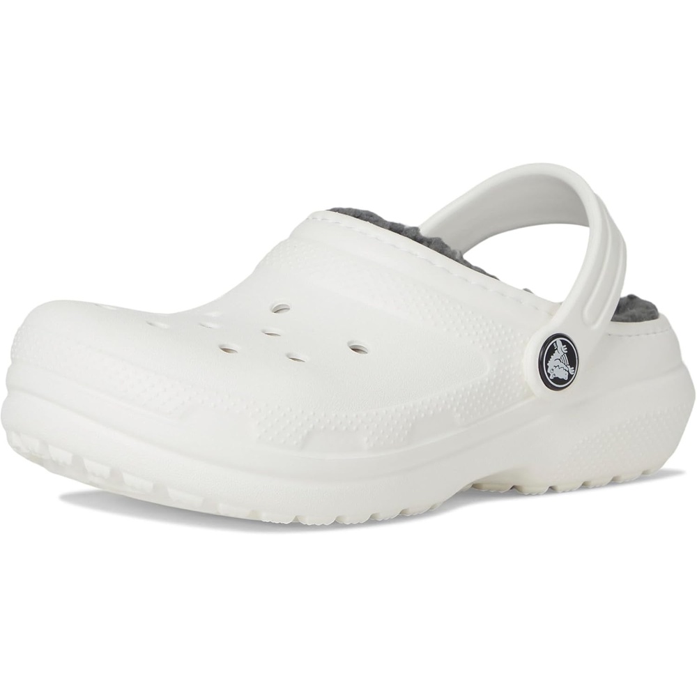 image:imageCrocs Kids Classic Lined ClogWhiteGrey