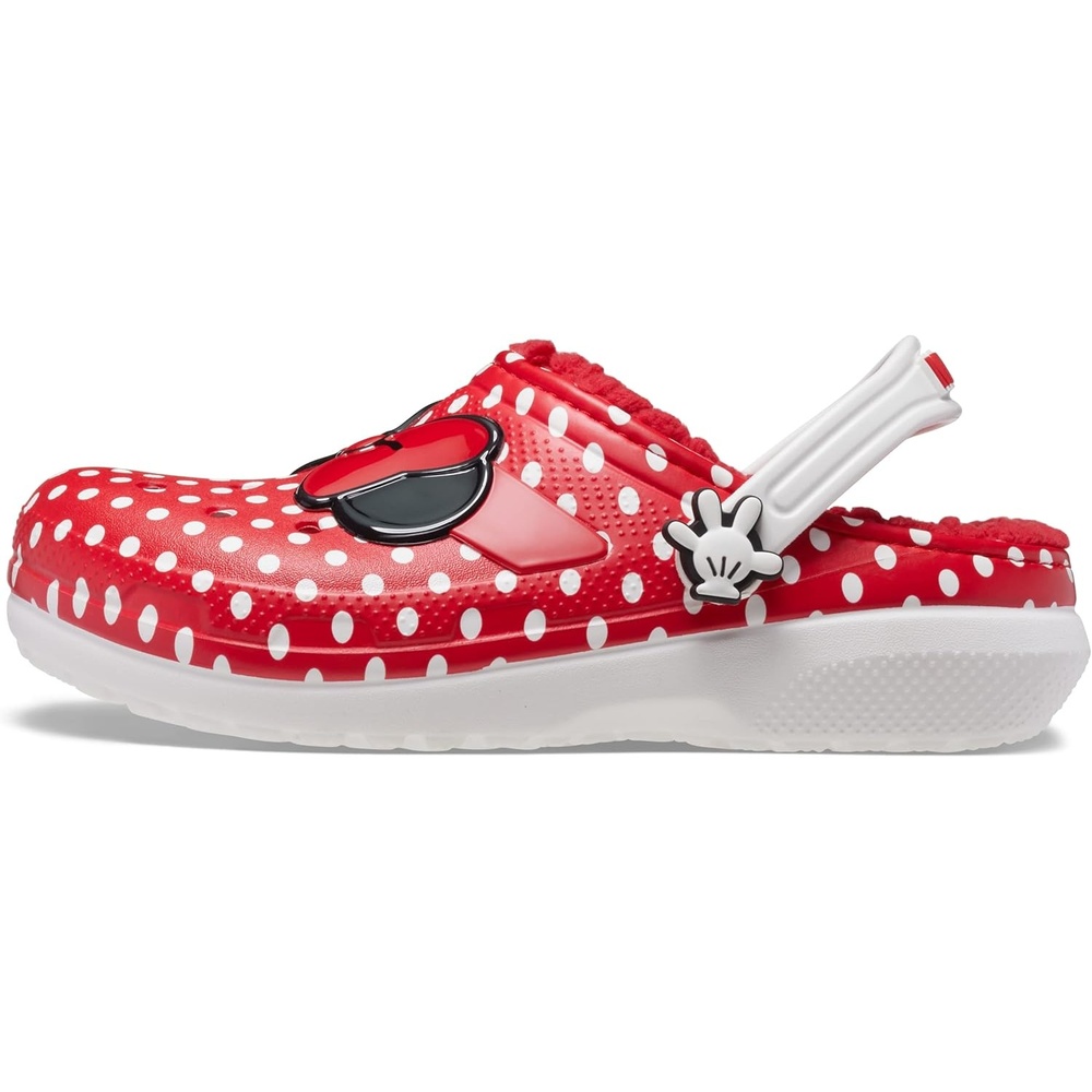 image:imageCrocs Kids Classic Lined Disney Clogs Mickey and Minnie Mouse Shoes and SlippersMinnie Mouse