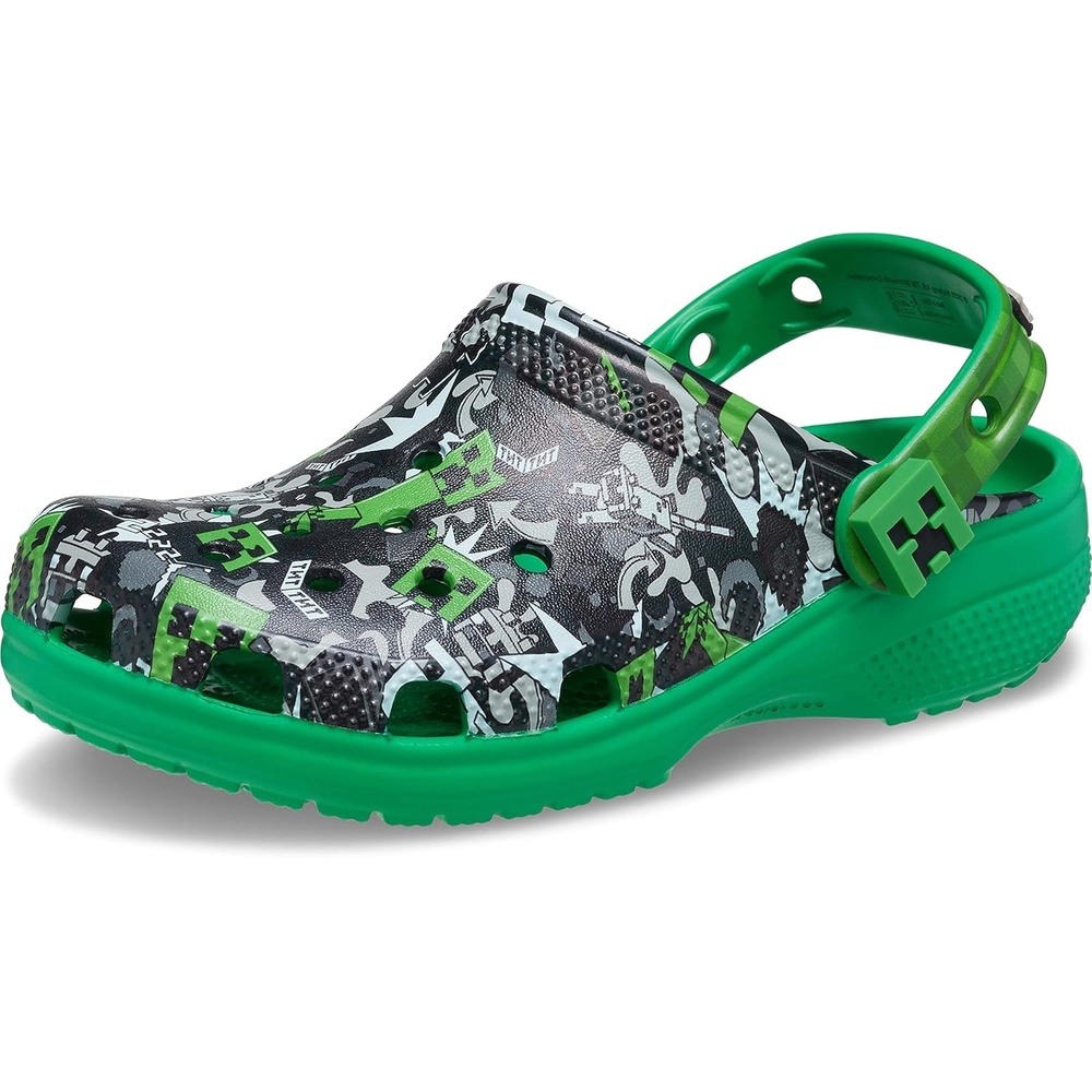 image:imageCrocs Kids Classic Minecraft ClogsMulti Black