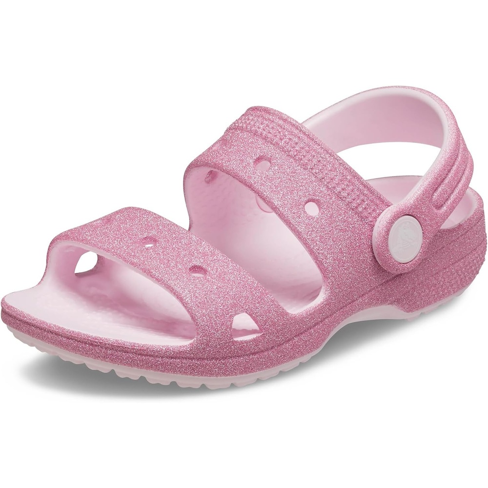 image:imageCrocs Kids Classic Sandal V2 ToddlerPink MilkGlitter