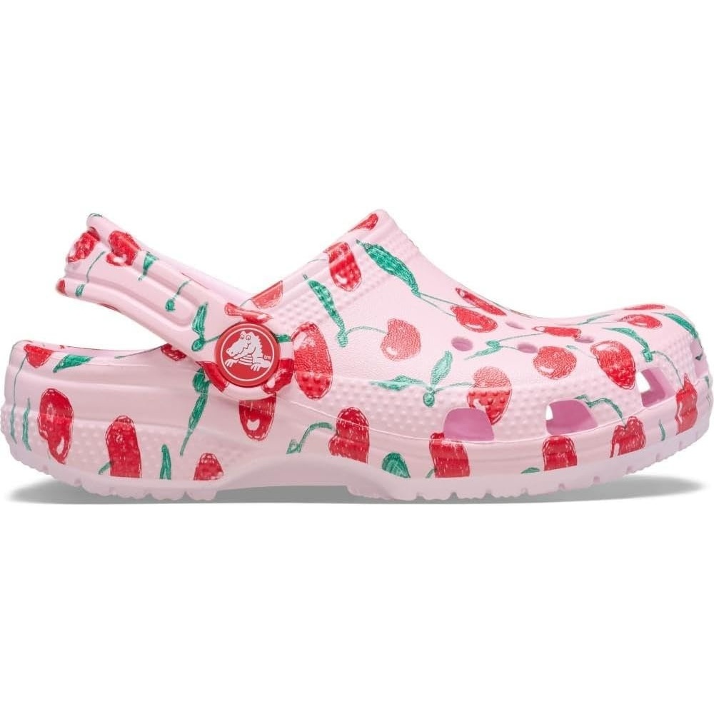 image:imageCrocs Kids Classic Seasonal Graphic ClogsPink Milk