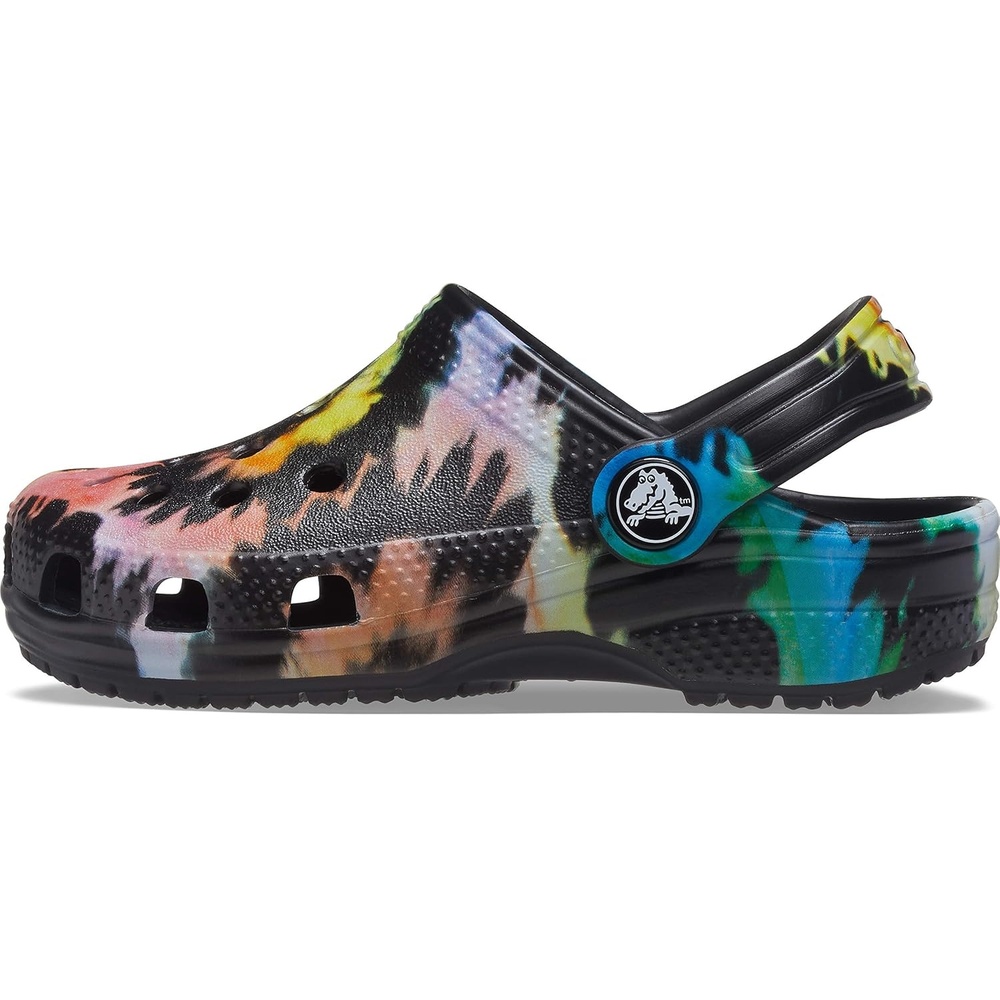 image:imageCrocs Kids Classic Tie Dye ClogsBlackBlack