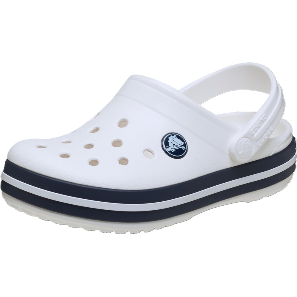 image:imageCrocs Kids Crocband ClogsWhiteNavy
