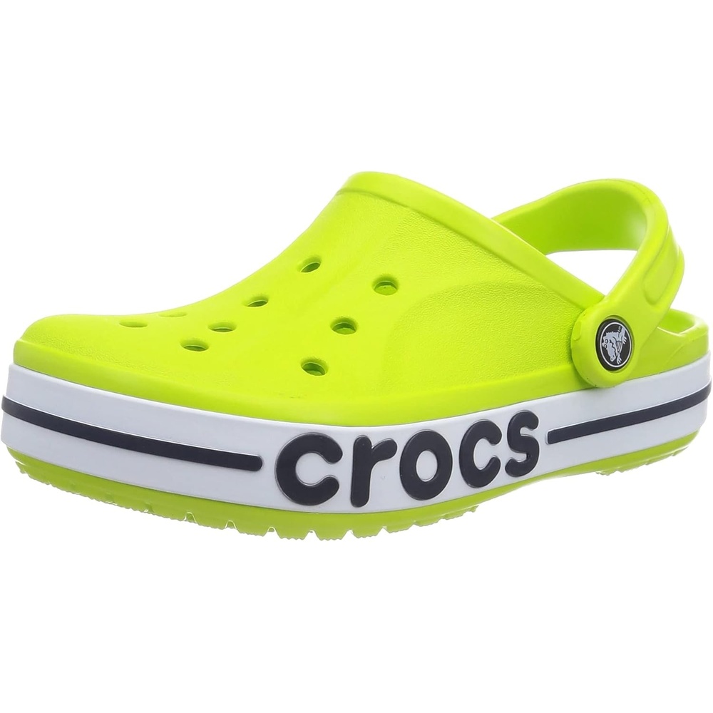 image:imageCrocs Kids Crocsfunlab Buzz Woody Clog ToddlerLittle KidLime Punch Navy