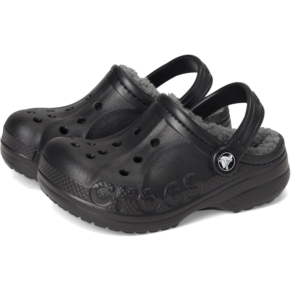 image:imageCrocs Kids Via Lined ClogsBlack